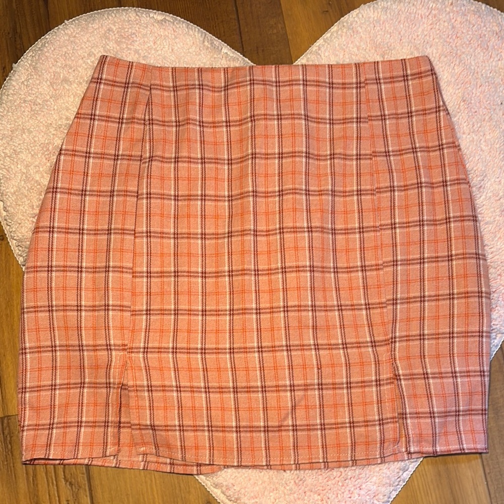 Plaid Mini Skirt
